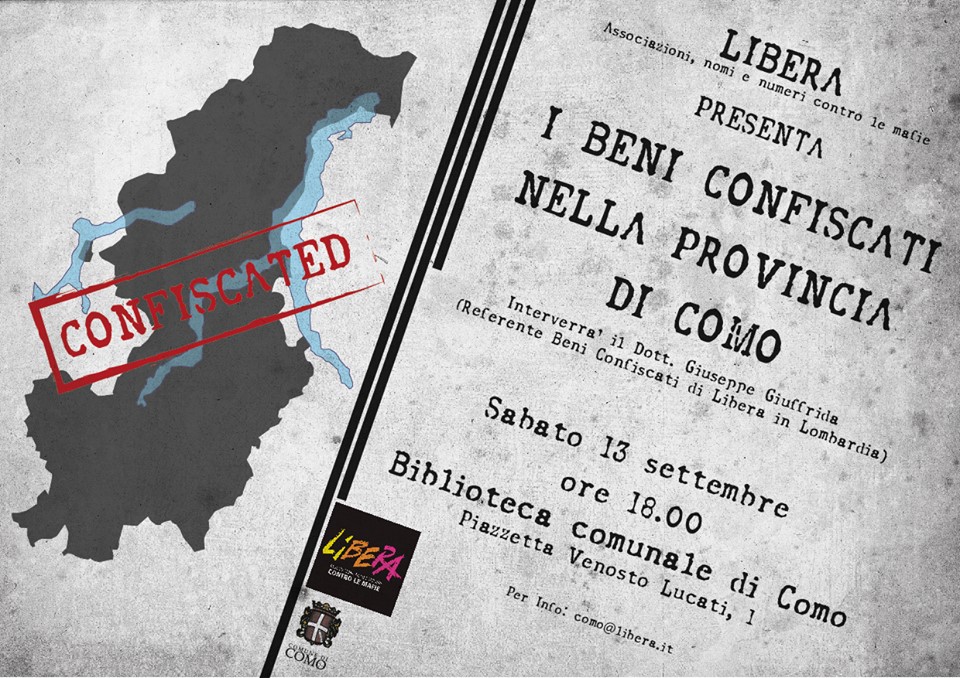 I beni confiscati in provincia di Como