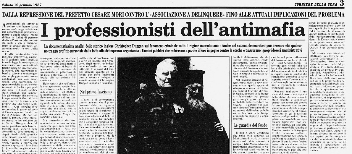 Sciascia. Lo scrittore, l’articolo, la polemica. Parte prima.