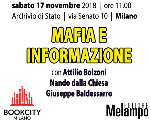 Bookcity Milano 2018, un dibattito su mafia e informazione